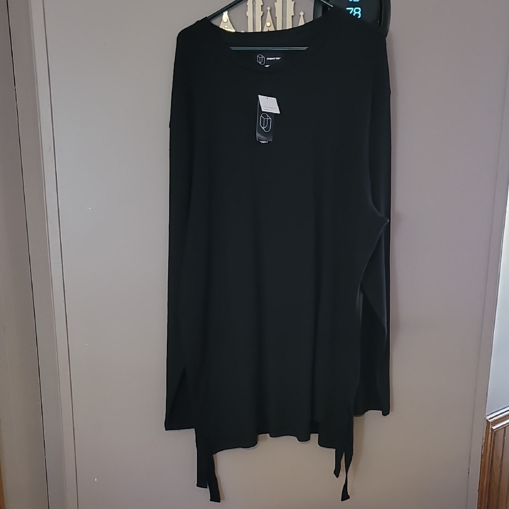Chico's Black Tunic Top
